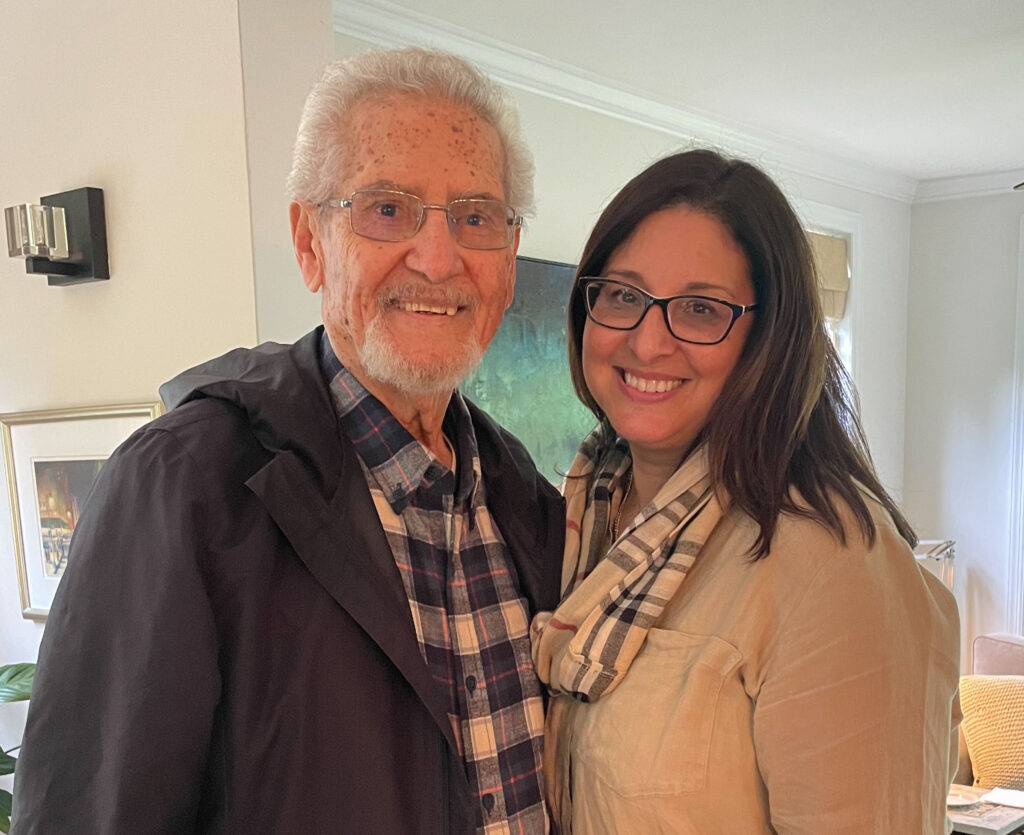 Willie and his daughter, Caroline in 2024. Photo by Amanda Rivera