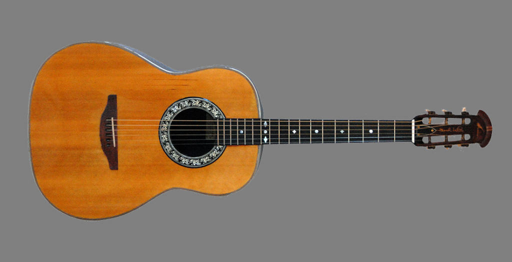 Josh White custom Ovation guitar